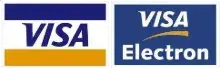 Aceptamos Visa y Visa Electron